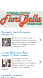 Mobile Screenshot of fioribellacolombia.com